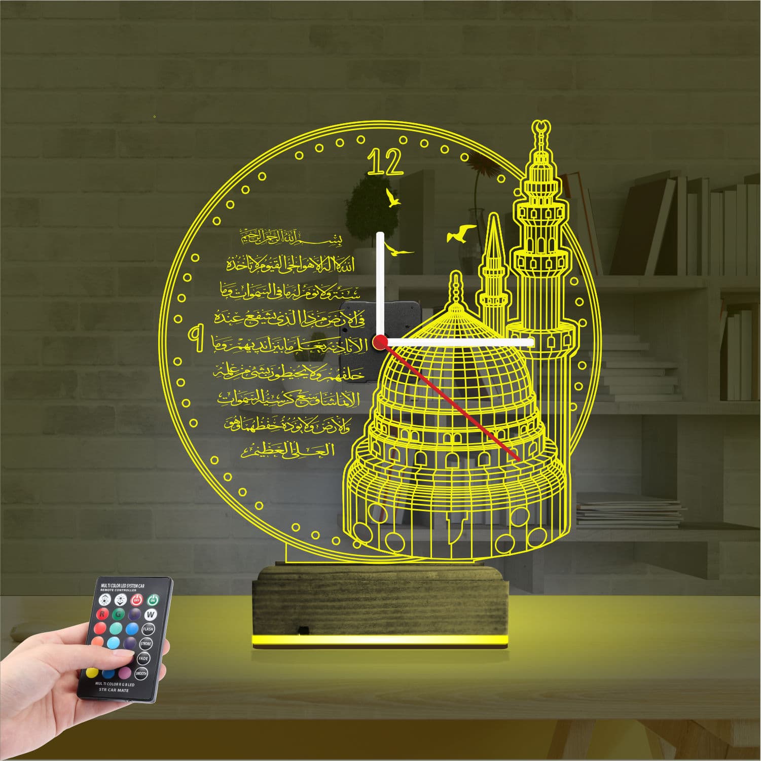Мечеть и Аятуль Курси — 3D LED Ночник | Подарок верующим 5