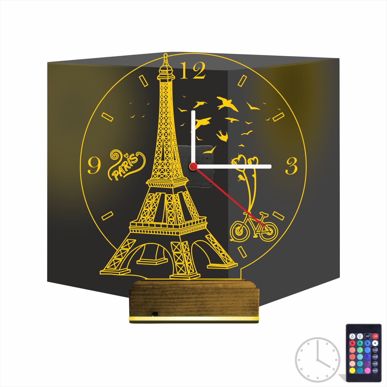 Эйфелева башня — 3D LED Ночник | Романтический подарок 1