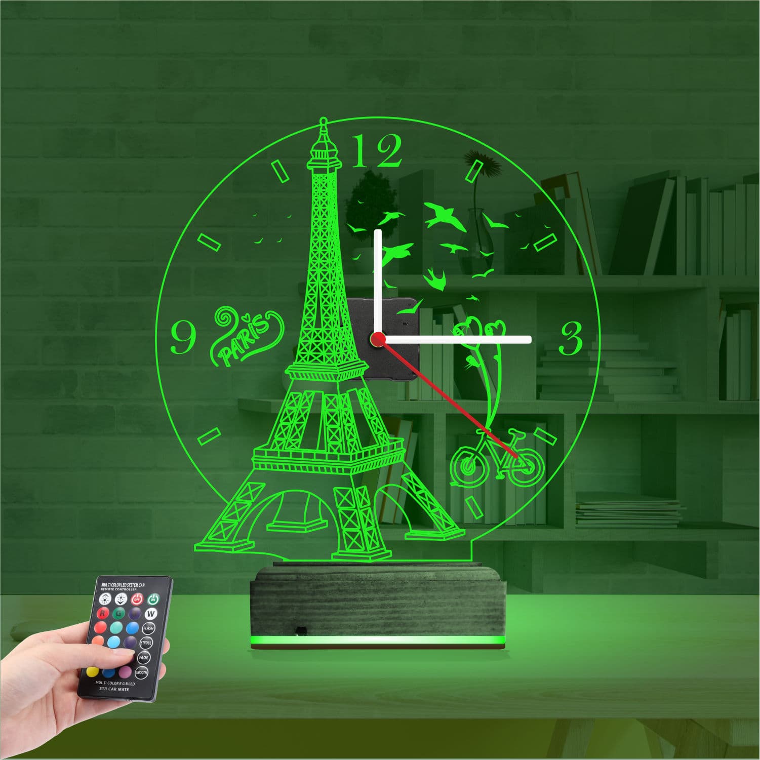 Эйфелева башня — 3D LED Ночник | Романтический подарок 6