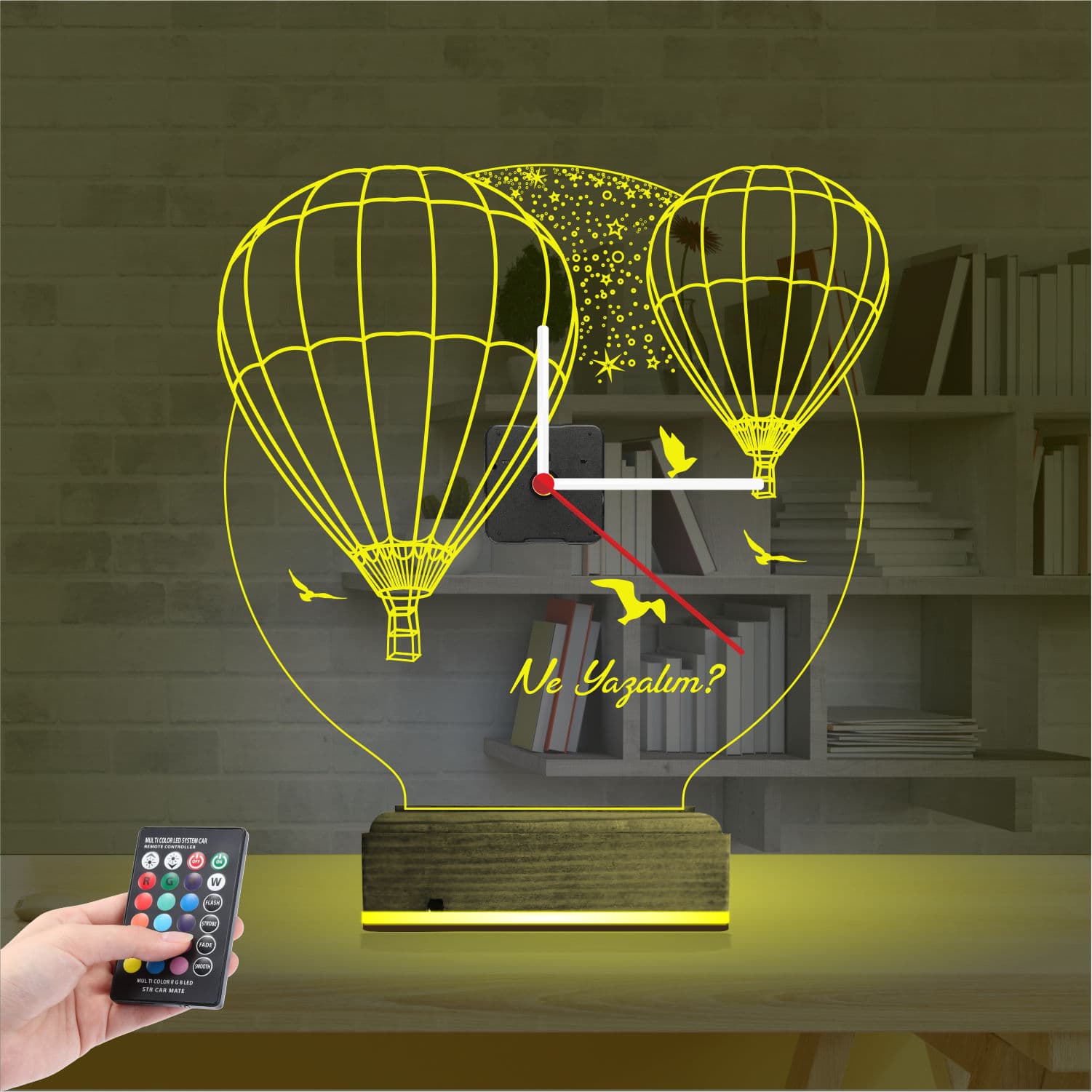 Воздушные шары — 3D LED Ночник | Подарок на годовщину 5