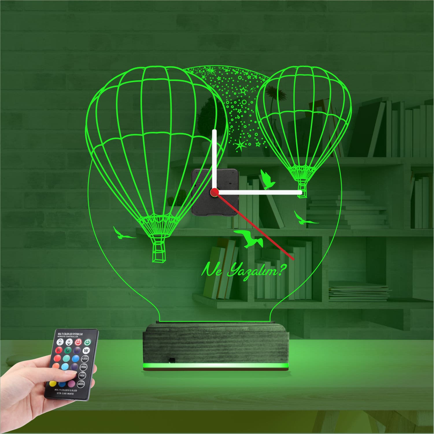 Воздушные шары — 3D LED Ночник | Подарок на годовщину 6