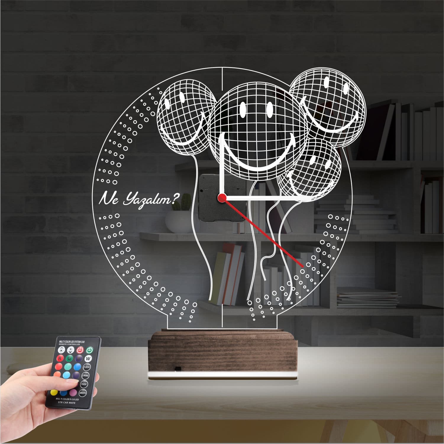 Смайлики — 3D LED Ночник | Подарок другу или ребенку 2