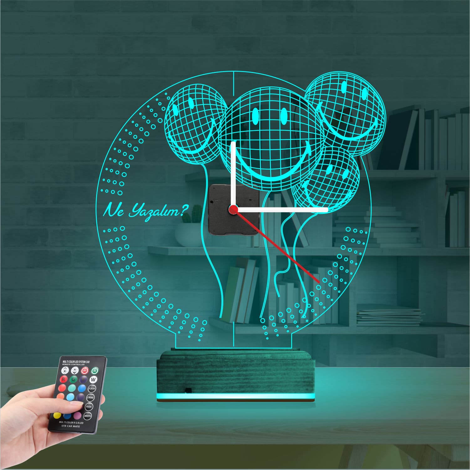 Смайлики — 3D LED Ночник | Подарок другу или ребенку 3