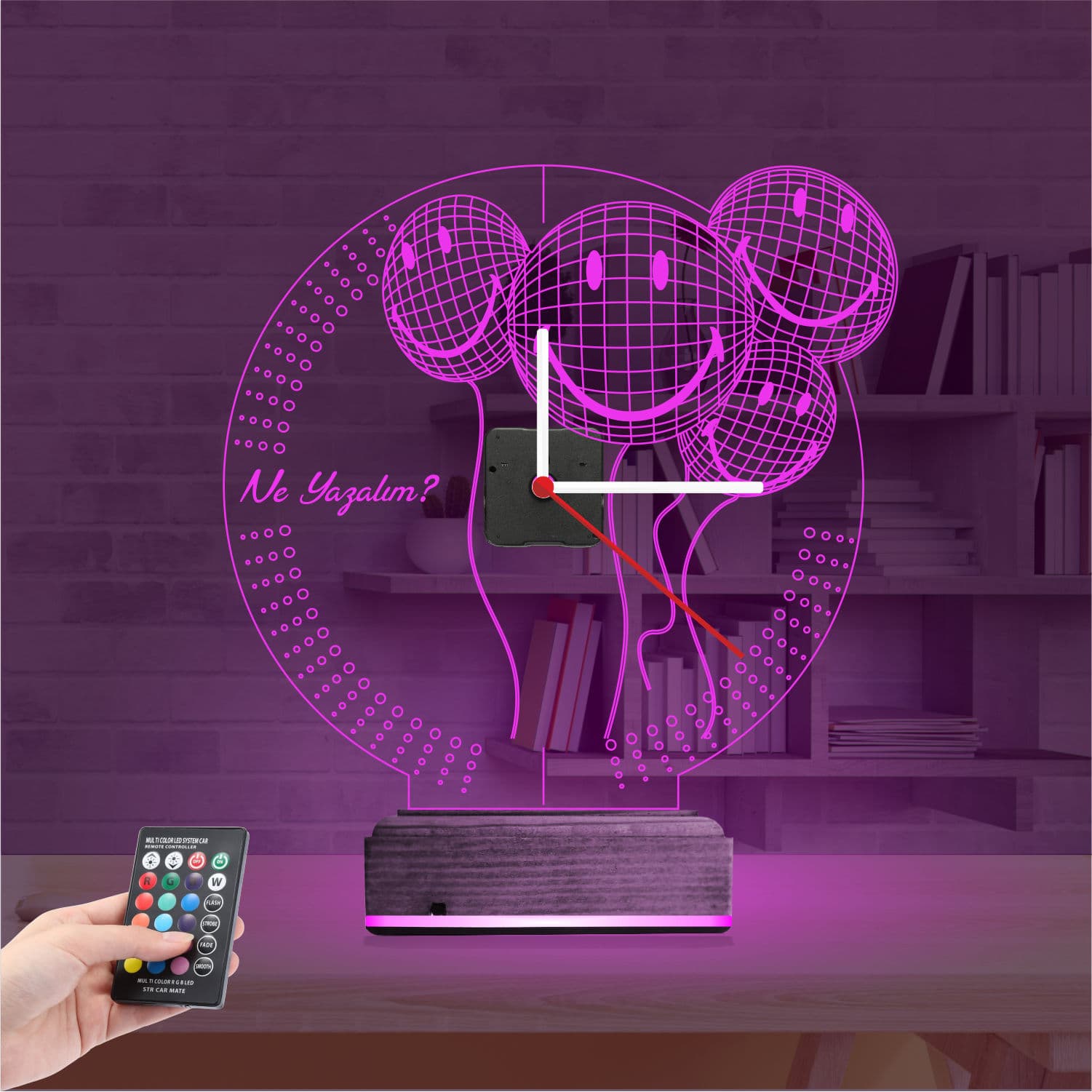 Смайлики — 3D LED Ночник | Подарок другу или ребенку 4