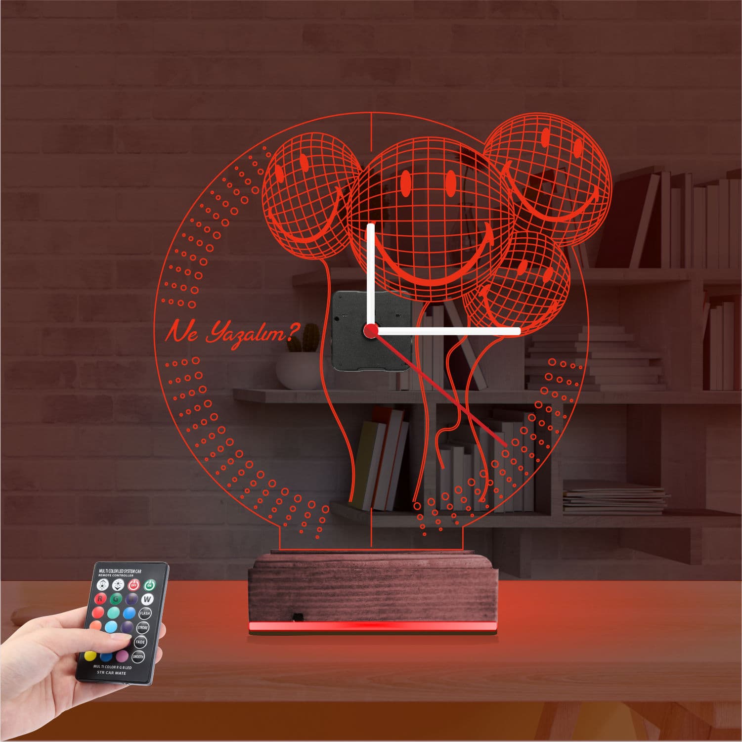 Смайлики — 3D LED Ночник | Подарок другу или ребенку 7