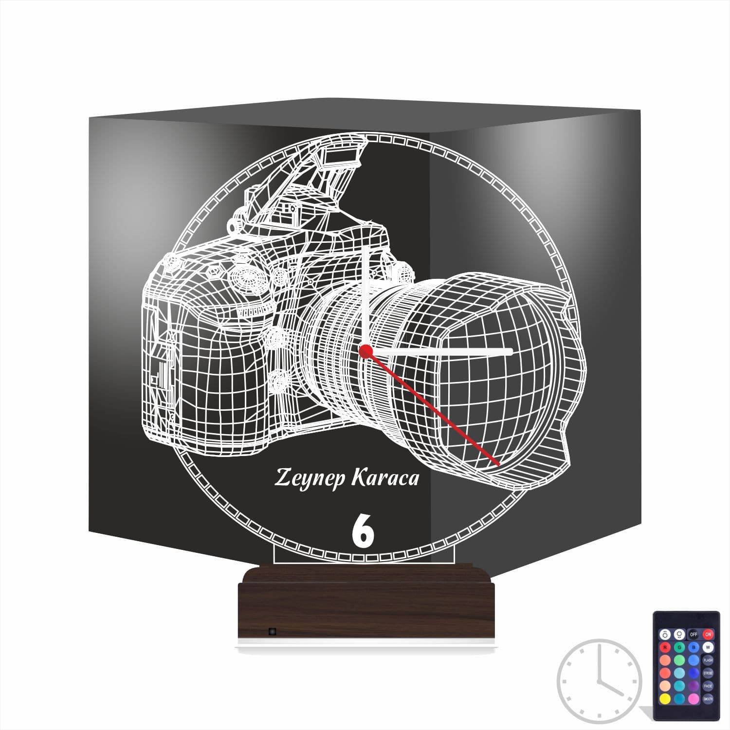 Фотоаппарат — 3D LED Ночник | Подарок фотографу 1