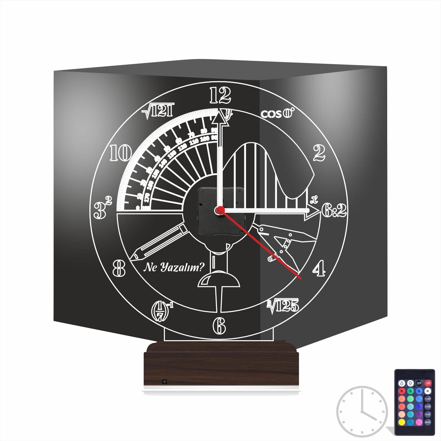 Математика и Наука — 3D LED Ночник | Подарок учителю 1