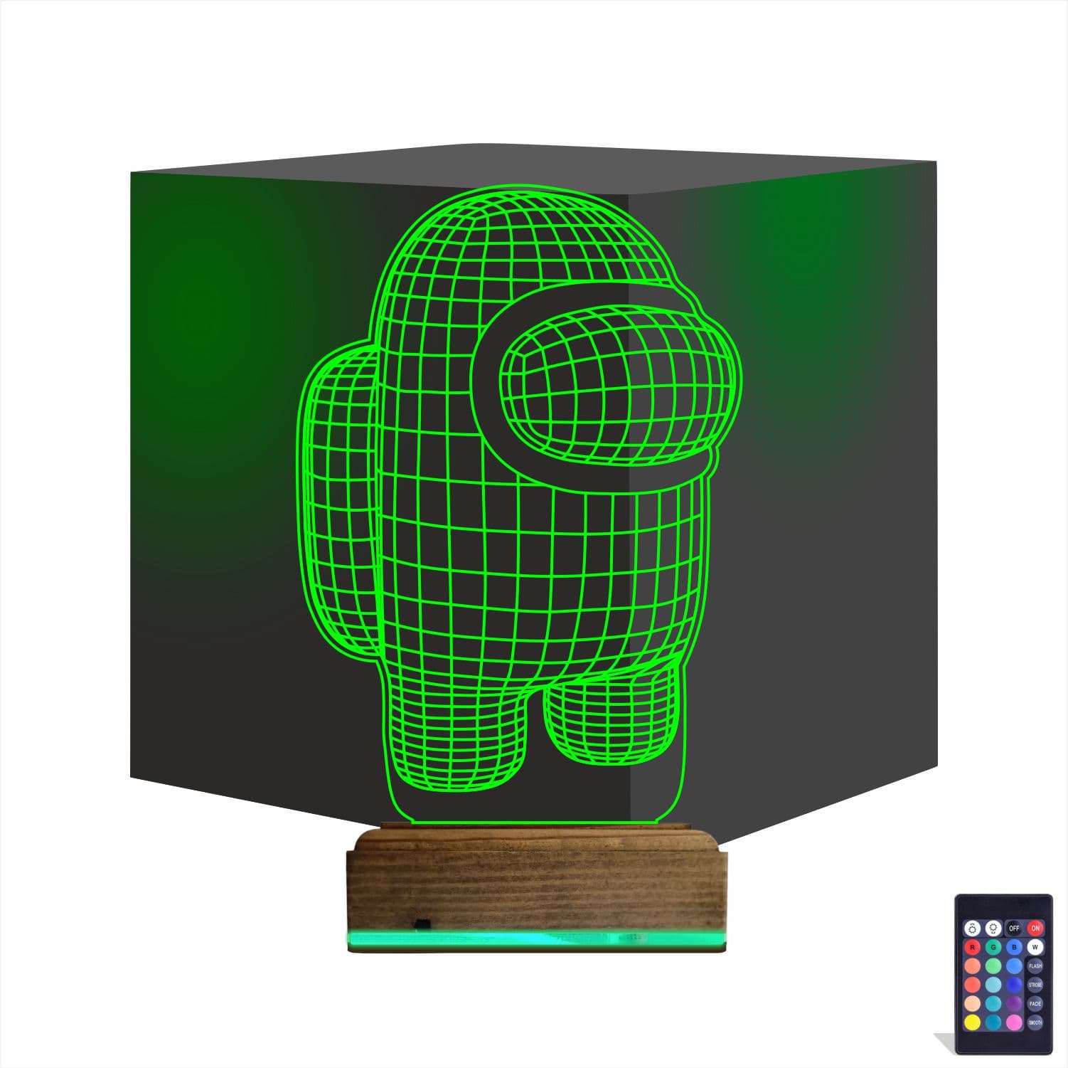 Амонг Ас — 3D LED Ночник | Подарок геймеру 1