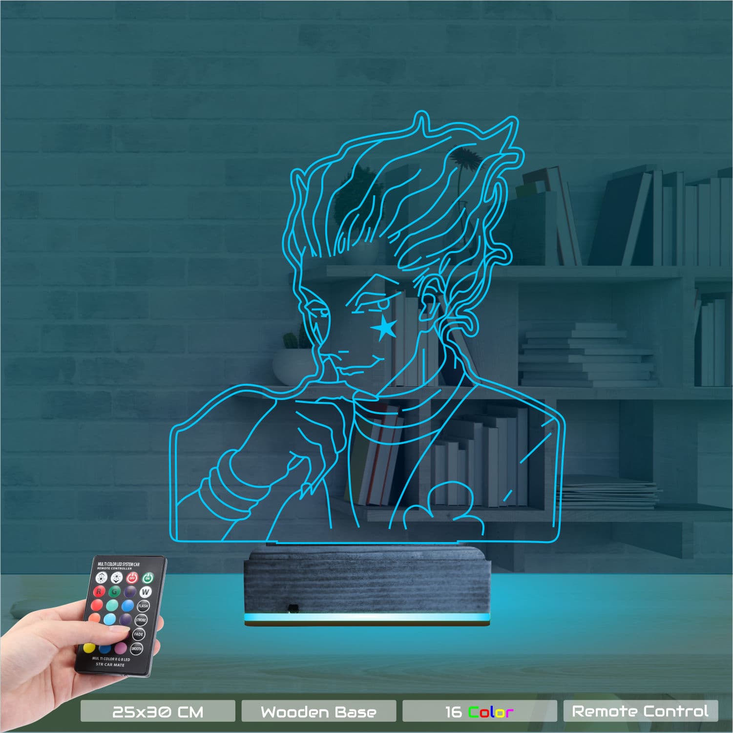 Яблоко — 3D LED Ночник | Стильный подарок 9