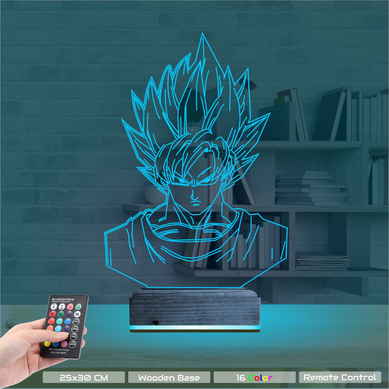 Влюбленные жирафы — 3D LED Ночник | Подарок детям и влюбленным 9