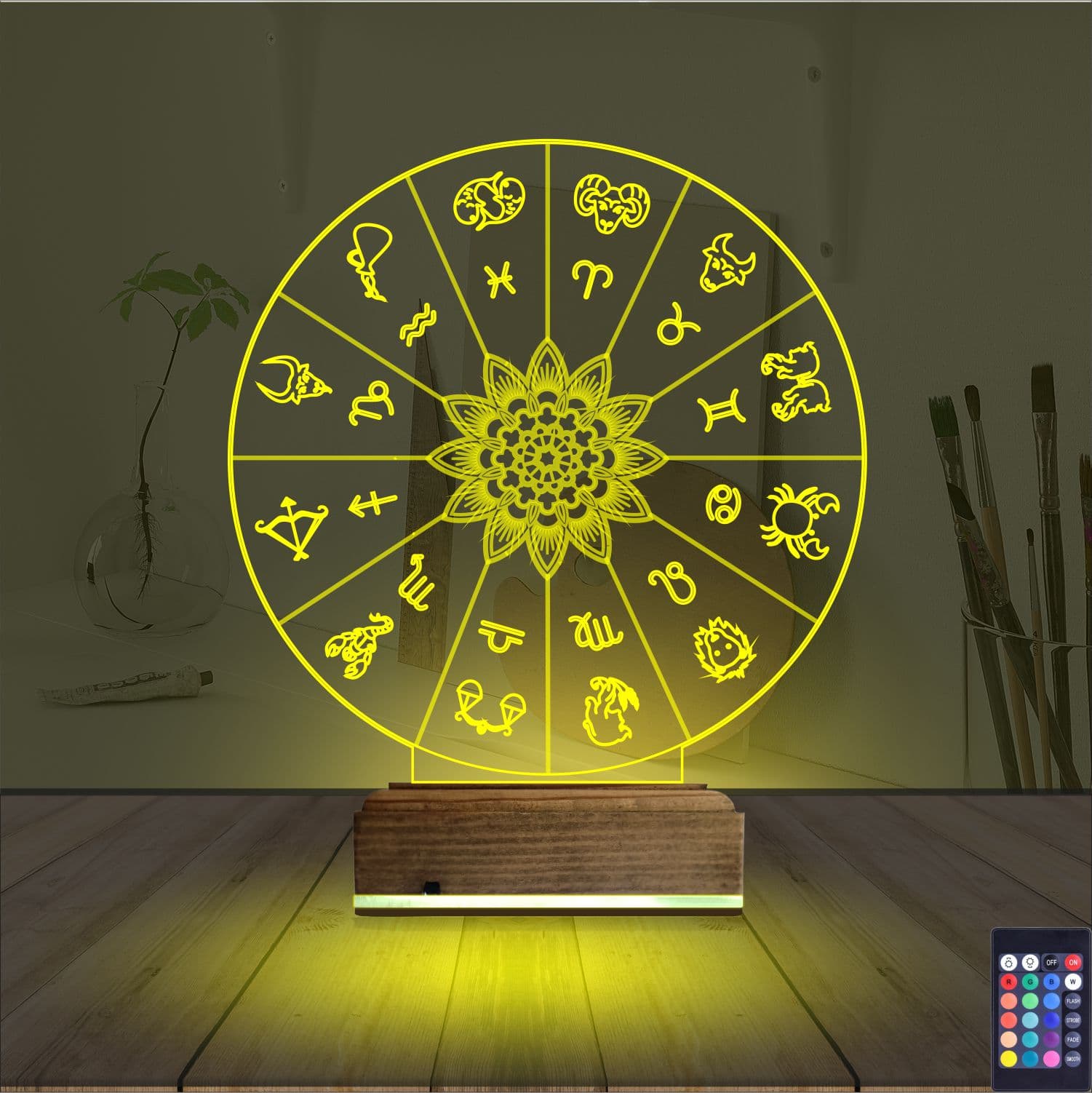 Знаки зодиака — 3D LED Ночник | Подарок любителю астрологии 5
