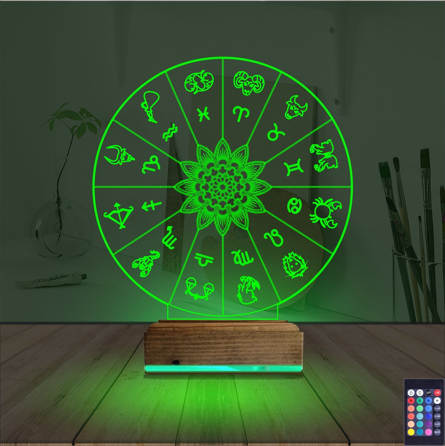 Знаки зодиака — 3D LED Ночник | Подарок любителю астрологии 6