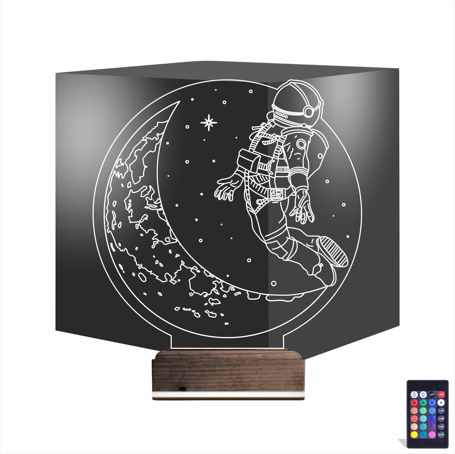 3D Düz Lamba #022 1