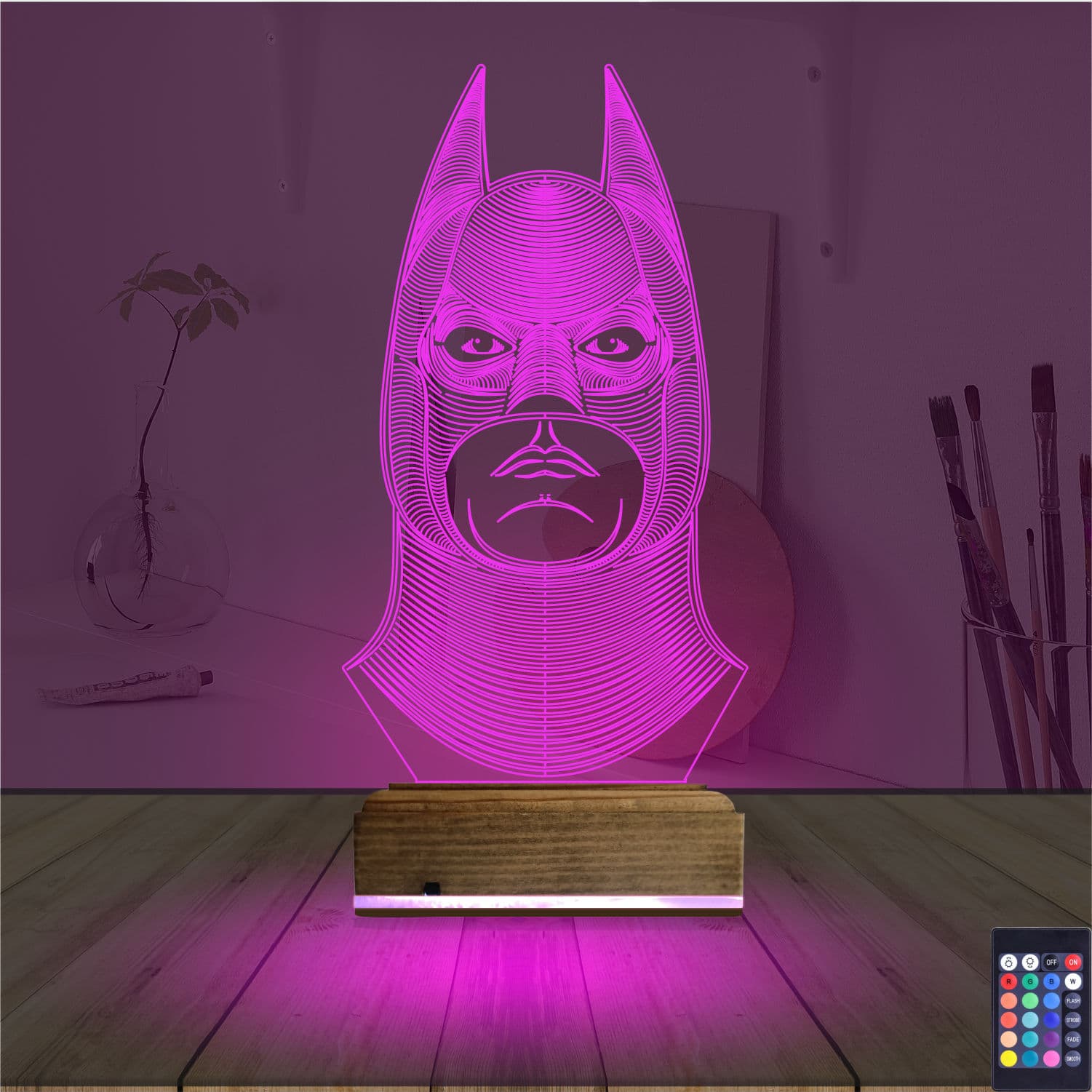 Бэтмен 3D Ночник 4