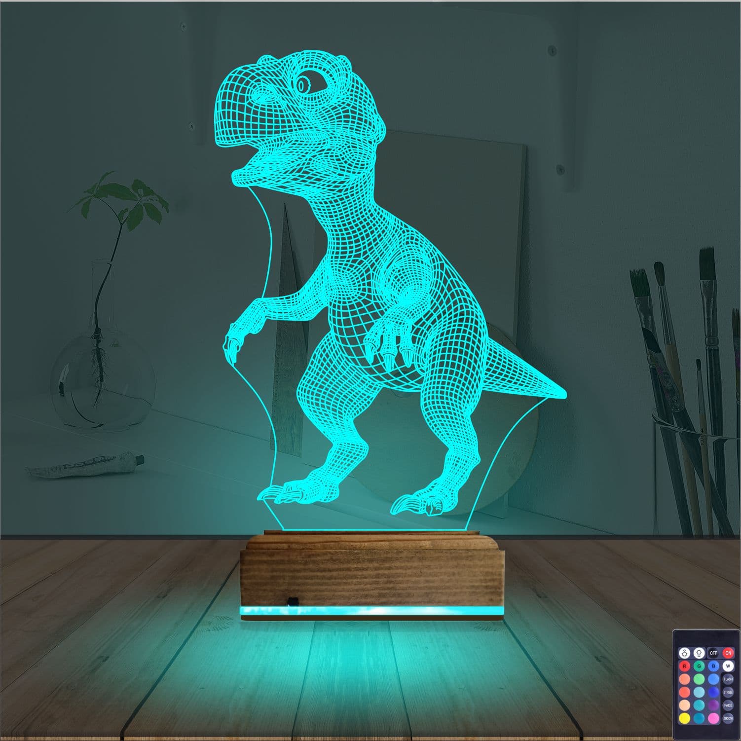 Тираннозавр T-Rex 3D Ночник 3
