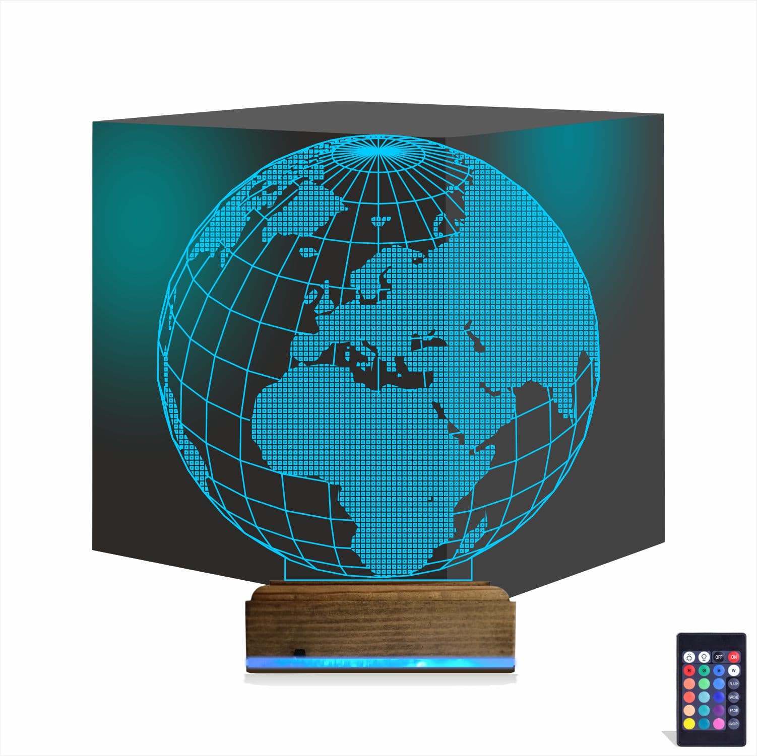 Глобус Земли — 3D LED Ночник | Подарок учителю или школьнику 1