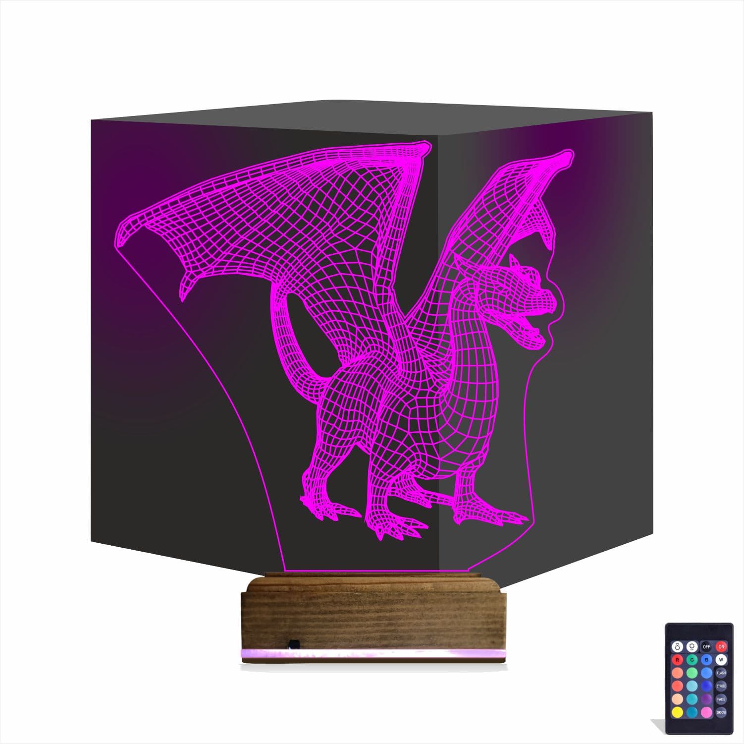 Дракон — 3D LED Ночник | Подарок любителям фэнтези 1