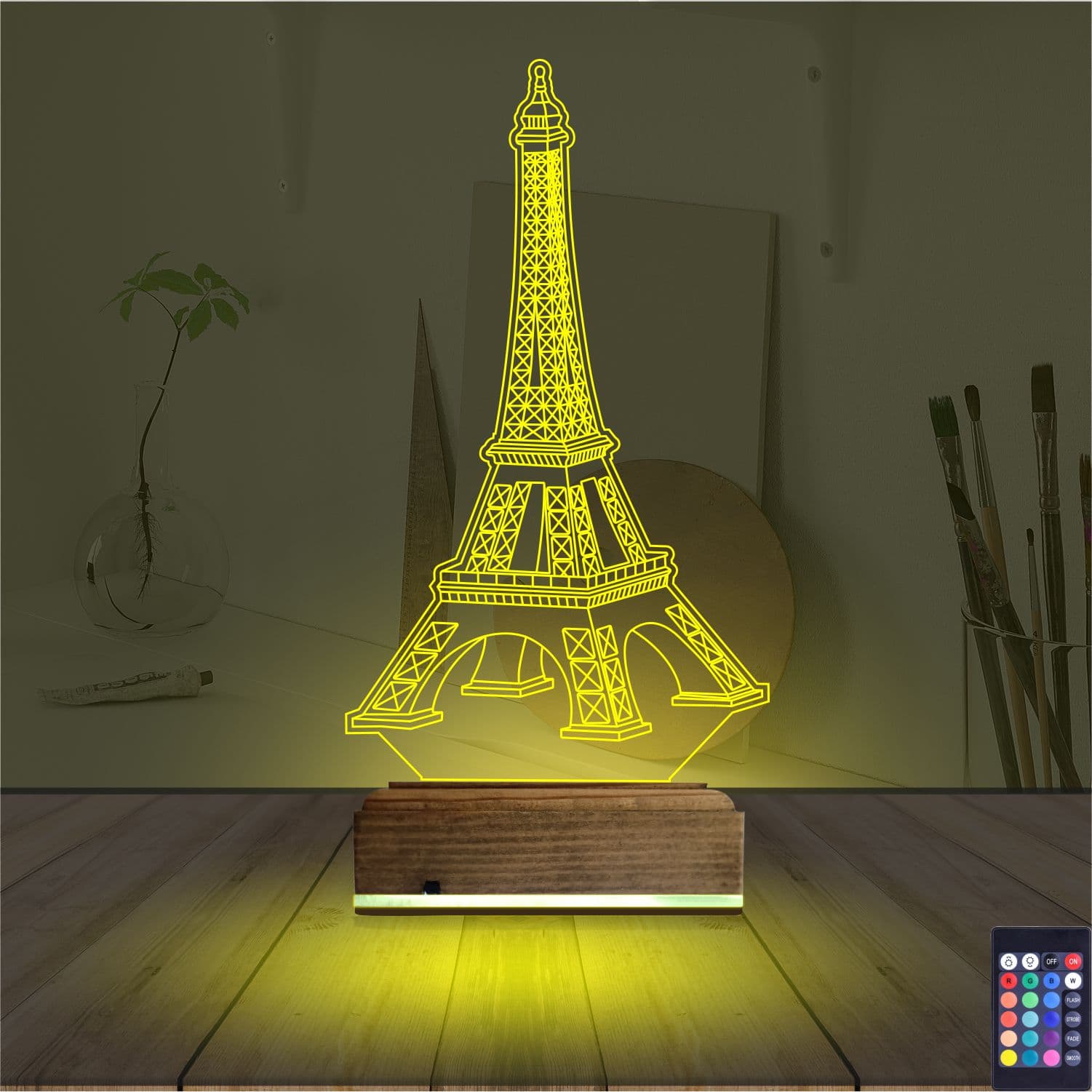 Эйфелева башня 3D Ночник 5