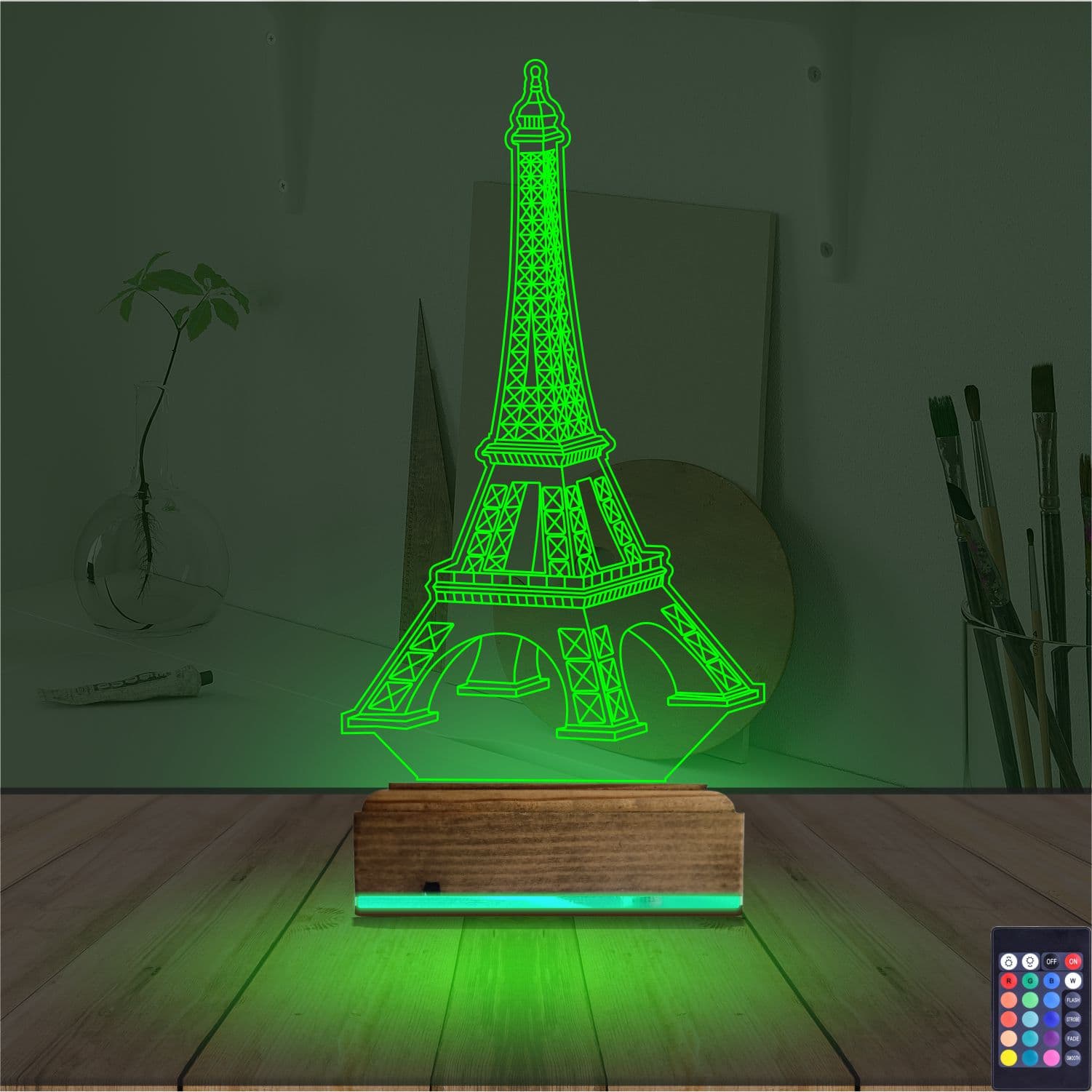 Эйфелева башня 3D Ночник 6