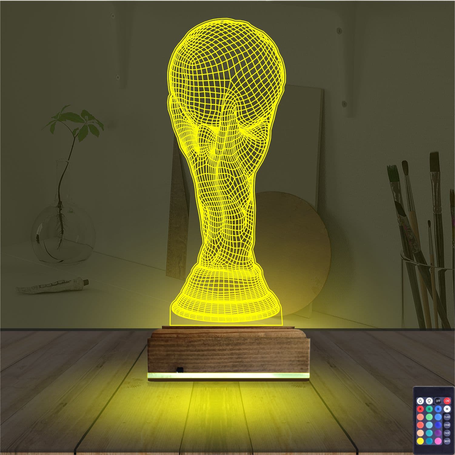 Кубок Мира — 3D LED Ночник | Подарок футбольному фанату 5