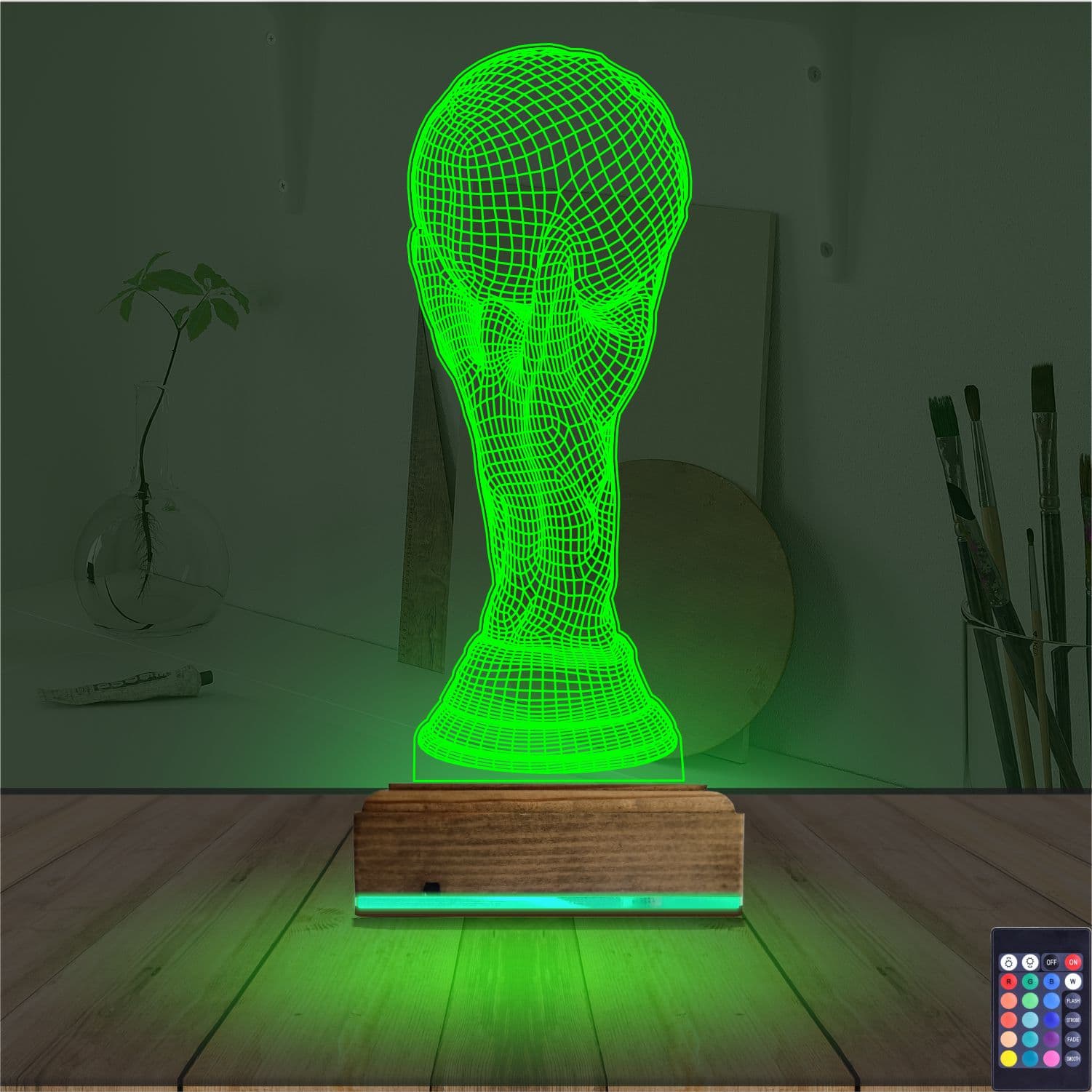 Кубок Мира — 3D LED Ночник | Подарок футбольному фанату 6