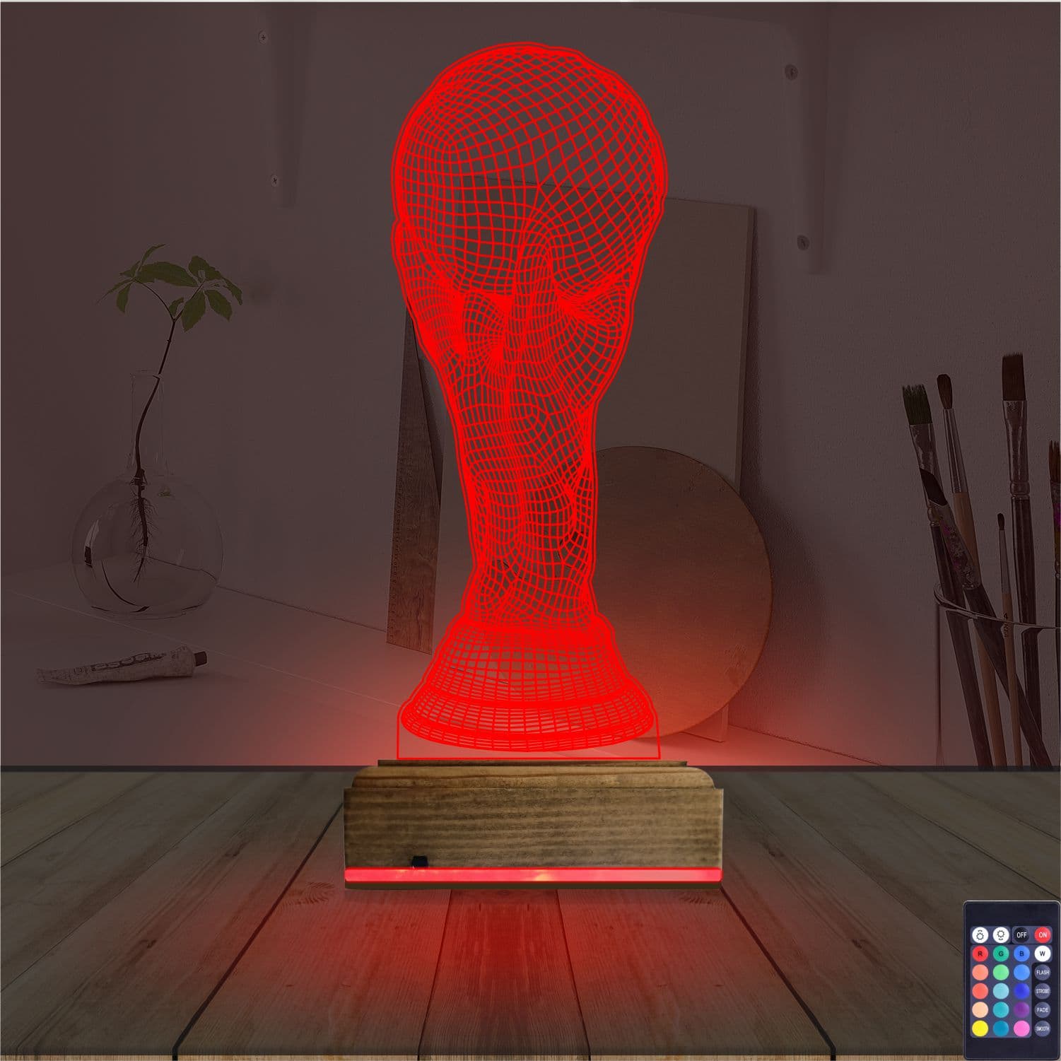 Кубок Мира — 3D LED Ночник | Подарок футбольному фанату 7