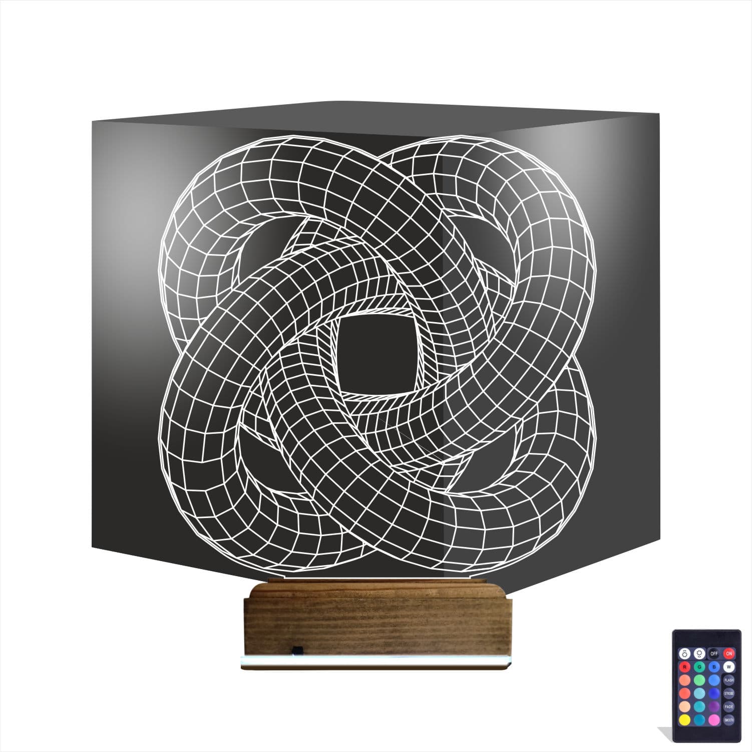 Абстрактный узел 3D Ночник 1