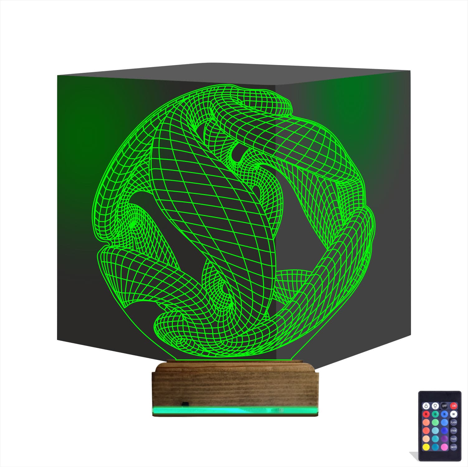 Абстрактная Сфера 3D Ночник 1