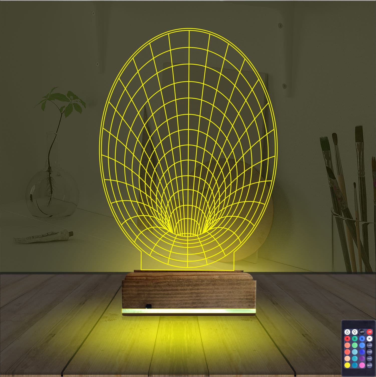 Черная дыра — 3D LED Ночник | Подарок любителю космоса 5