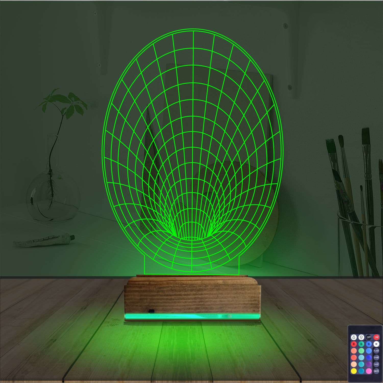 Черная дыра — 3D LED Ночник | Подарок любителю космоса 6