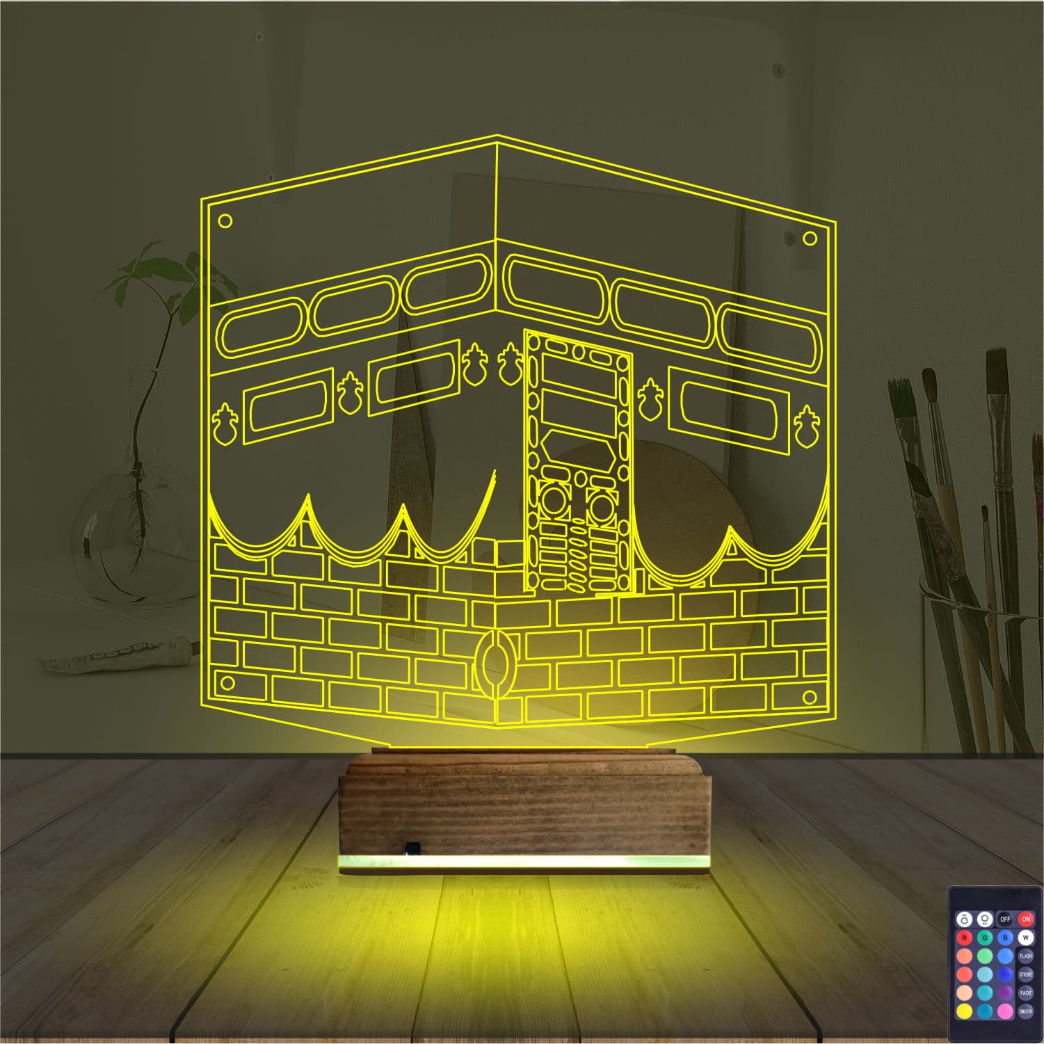 Кааба — 3D LED Ночник | Подарок мусульманину 5