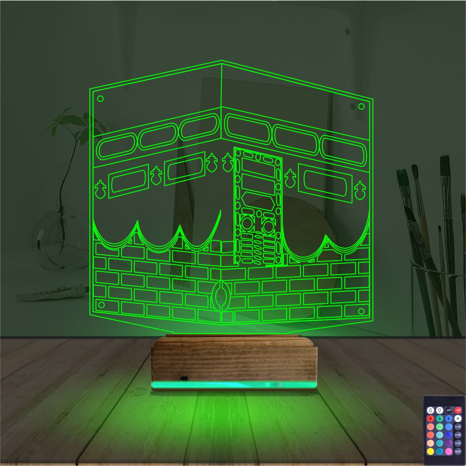 Кааба — 3D LED Ночник | Подарок мусульманину 6