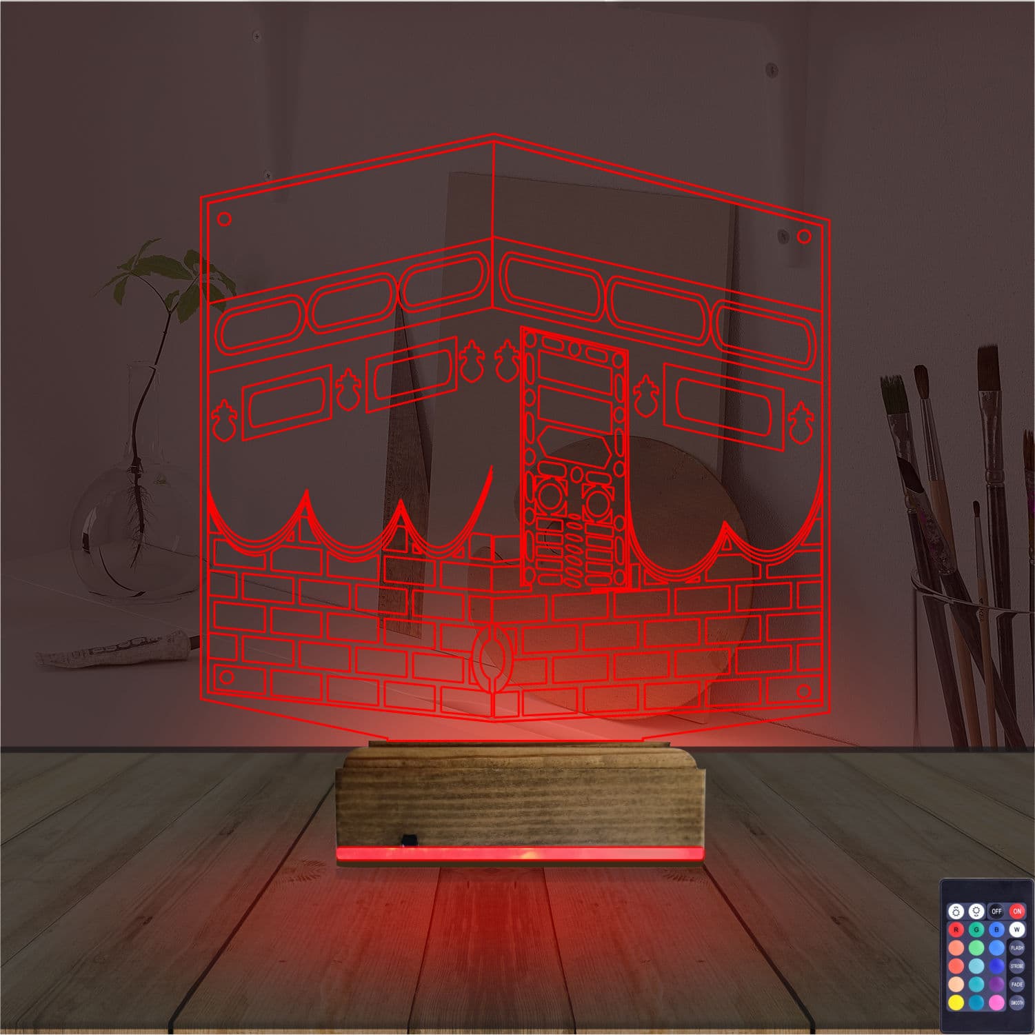 Кааба — 3D LED Ночник | Подарок мусульманину 7