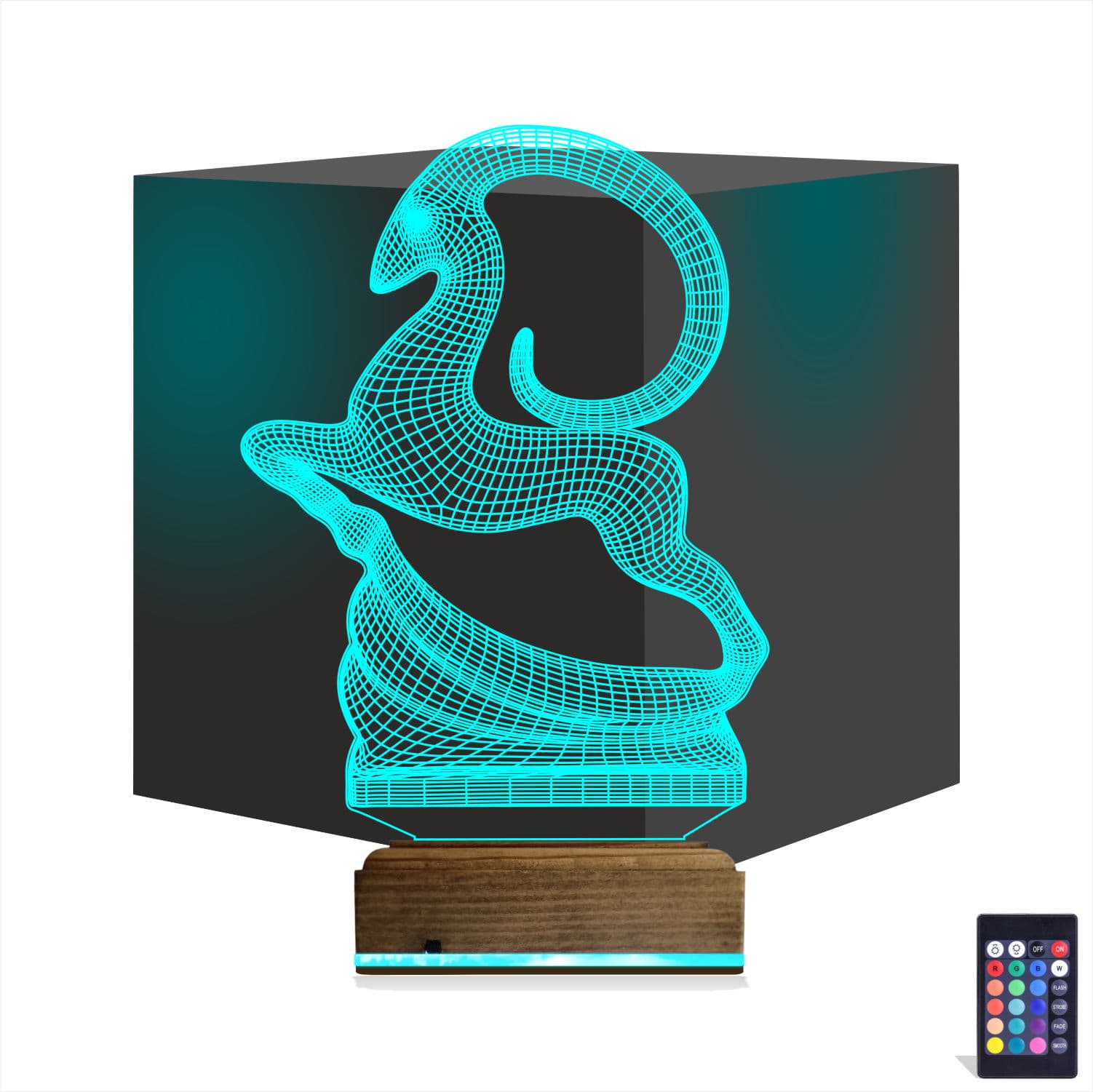 3D Düz Lamba #114 1