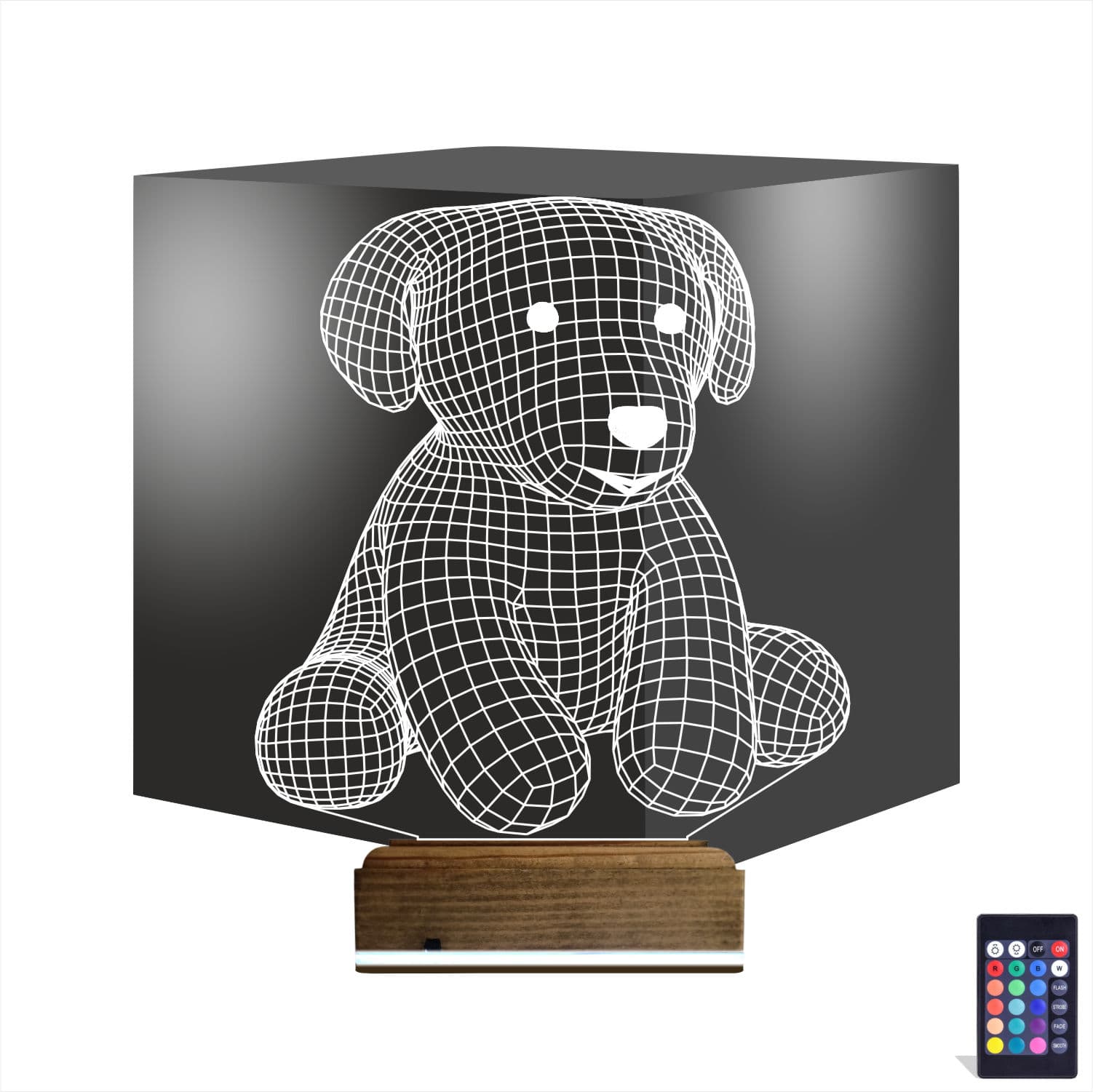 Щенок 3D Ночник 1