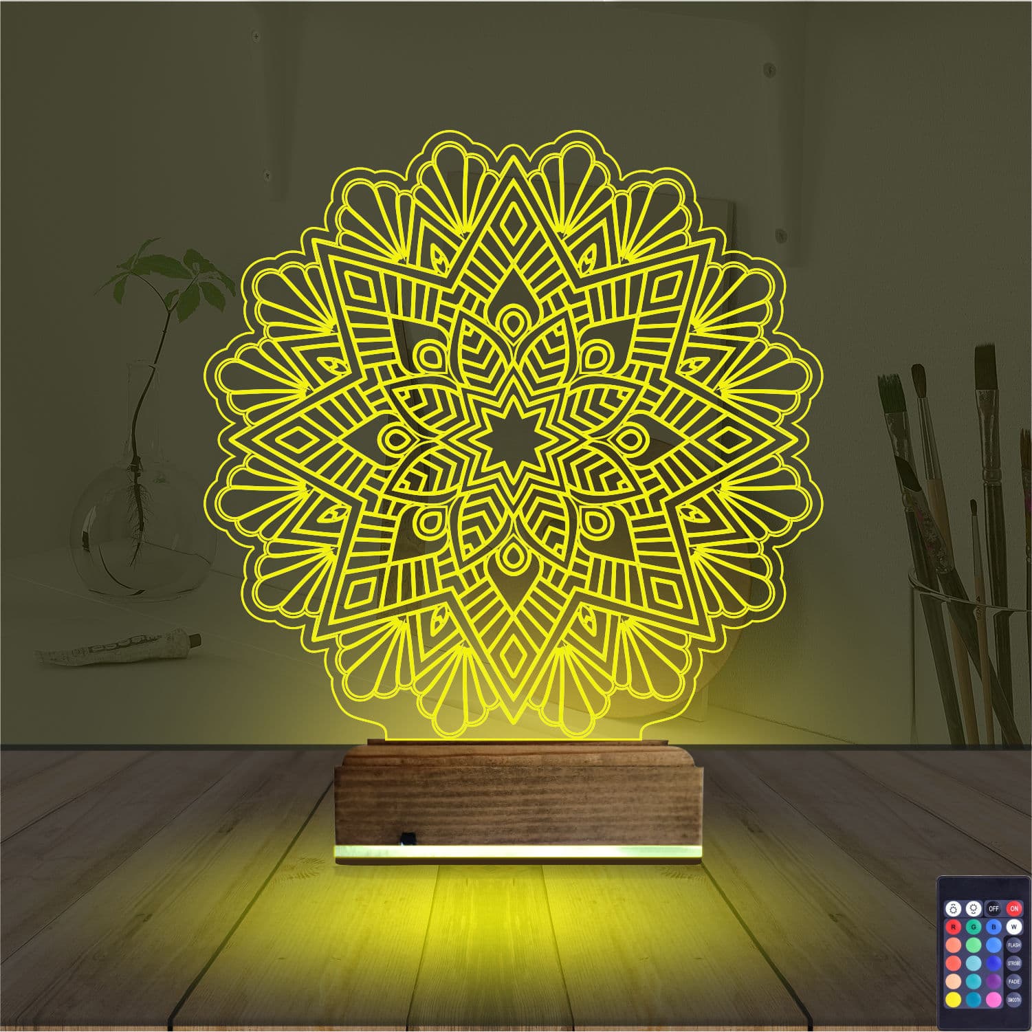 Мандала 3D Ночник 5