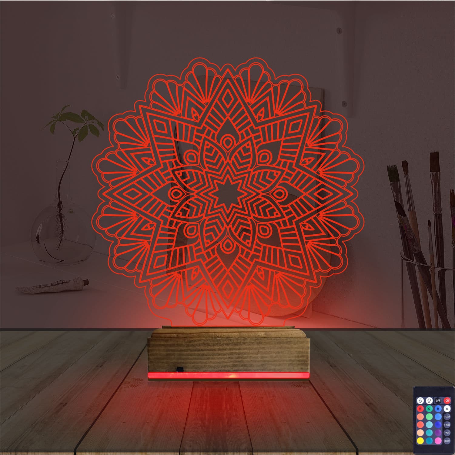 Мандала 3D Ночник 7