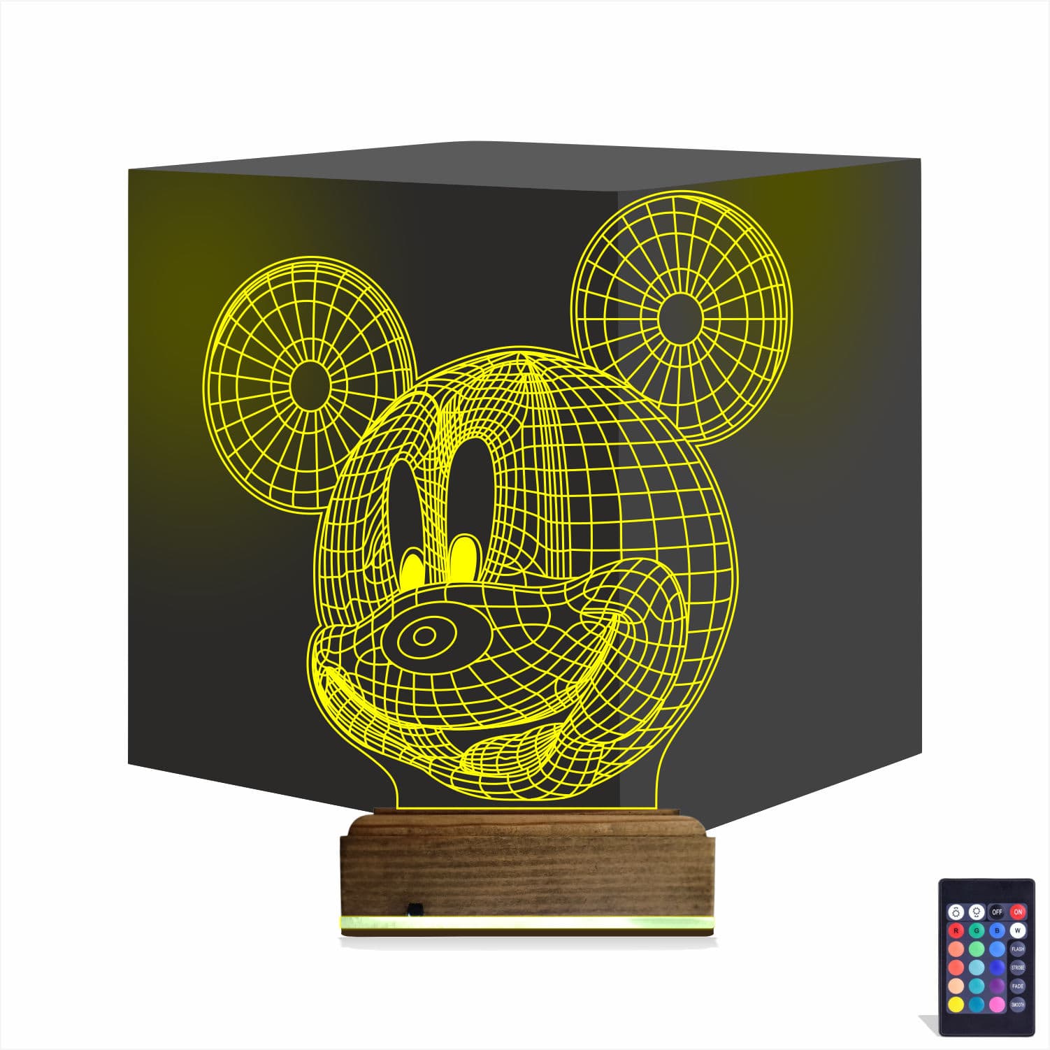 Микки Маус — 3D LED Ночник | Подарок детям 1