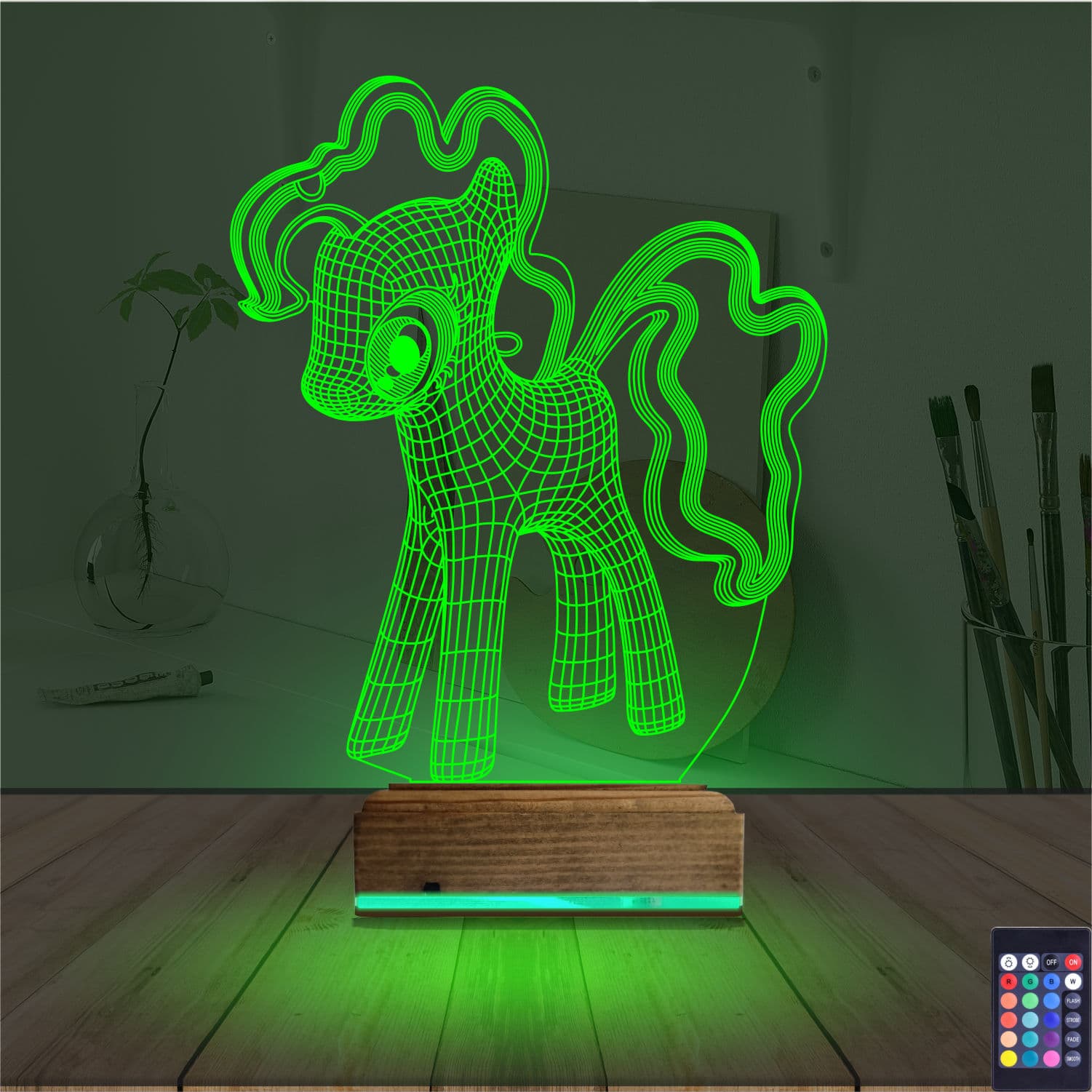 Пони — 3D LED Ночник | Подарок девочке 6