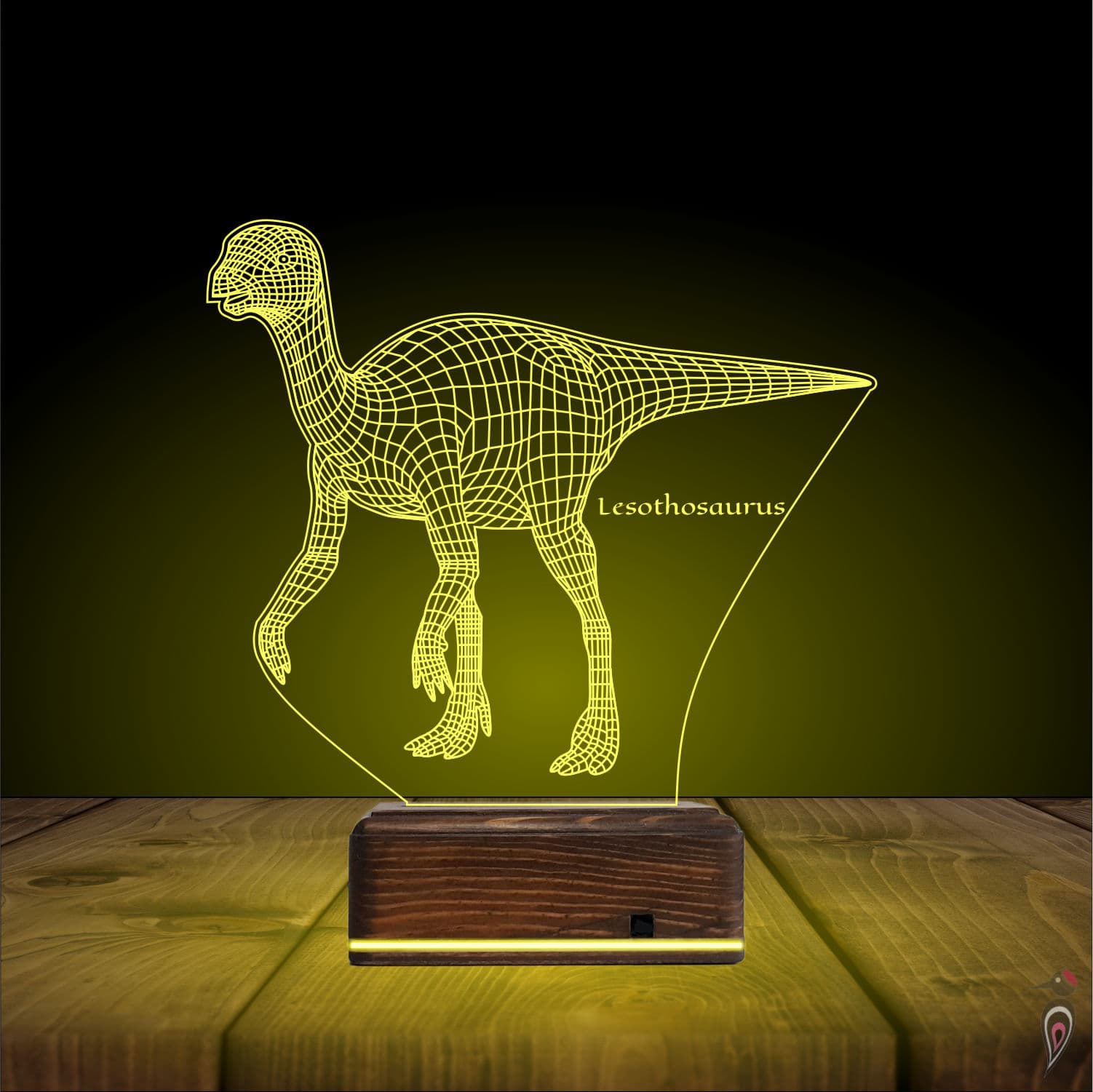 Лесотозавр — 3D LED Ночник | Подарок ребёнку 7