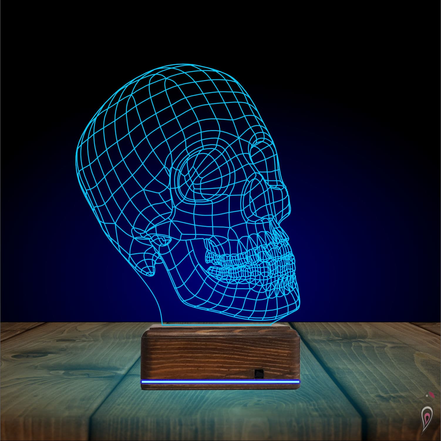 Череп — 3D LED Ночник | Подарок мужчине или другу 10