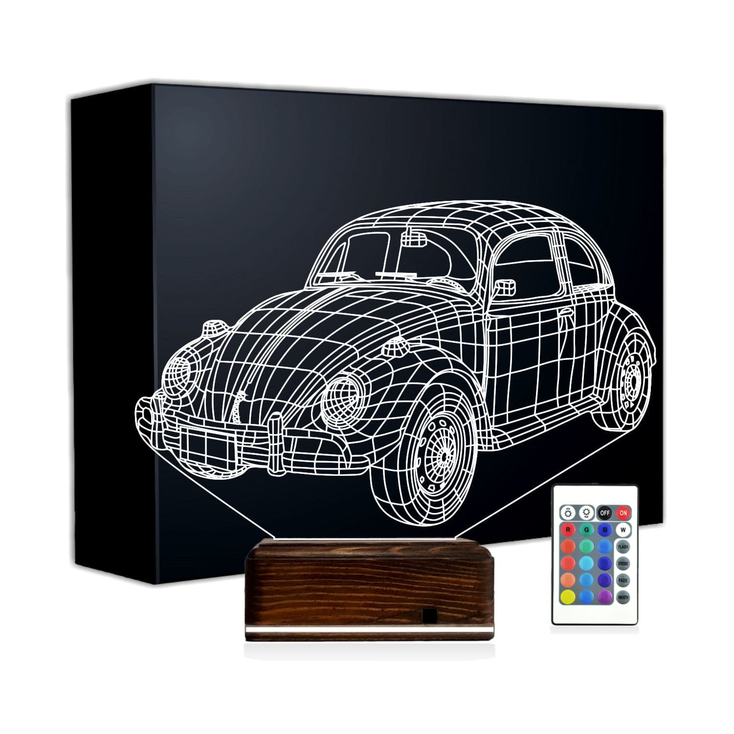 Фольксваген Жук 3D Ночник 1