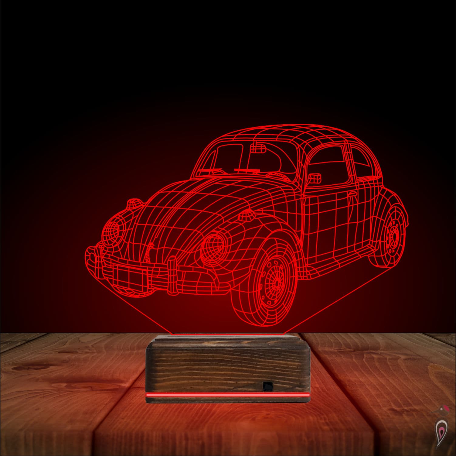 Фольксваген Жук 3D Ночник 5