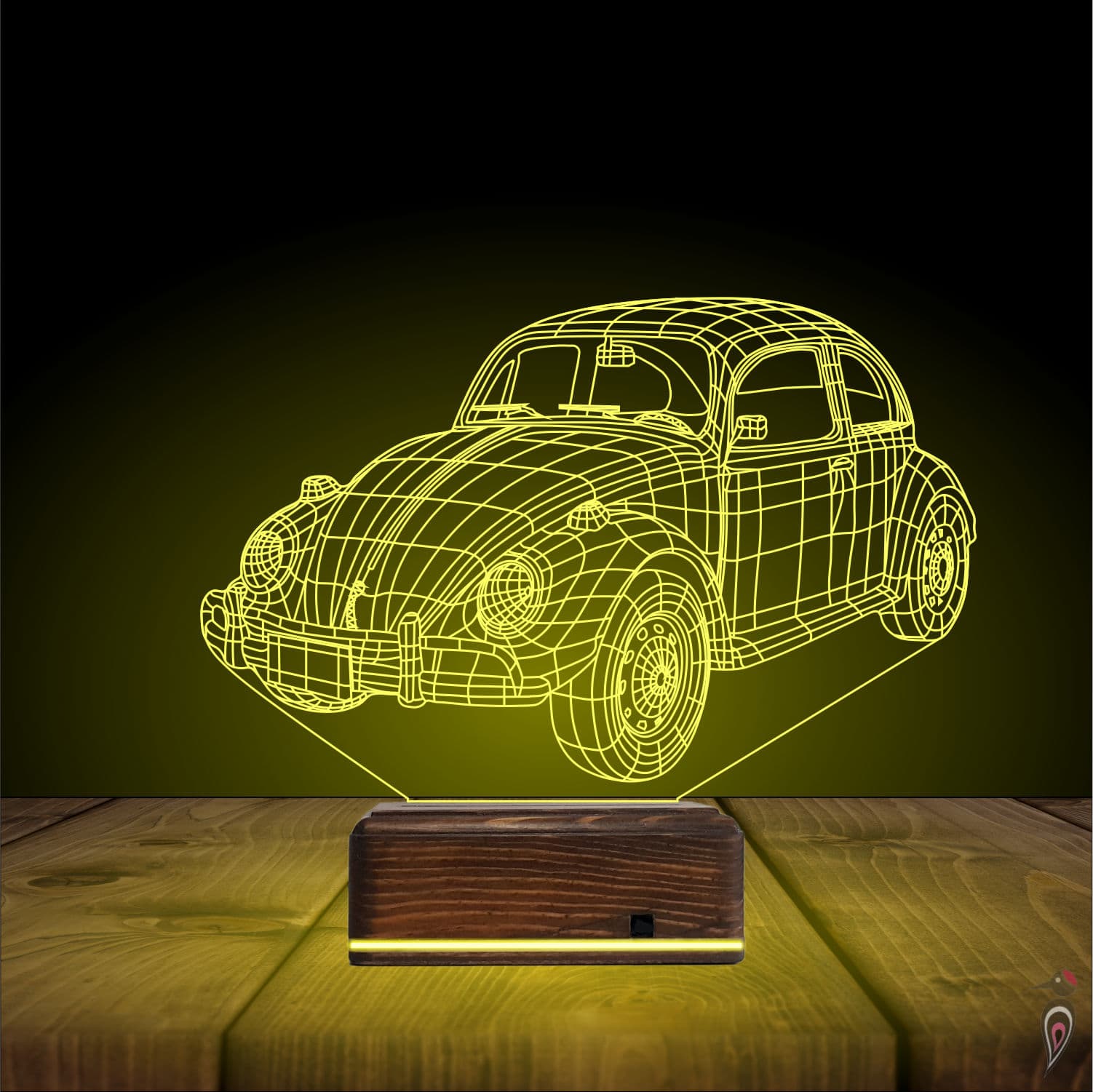 Фольксваген Жук 3D Ночник 7