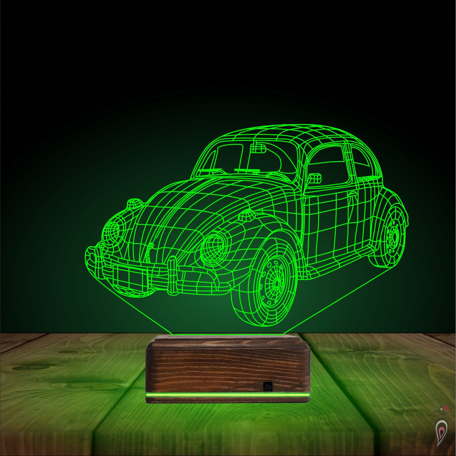 Фольксваген Жук 3D Ночник 8