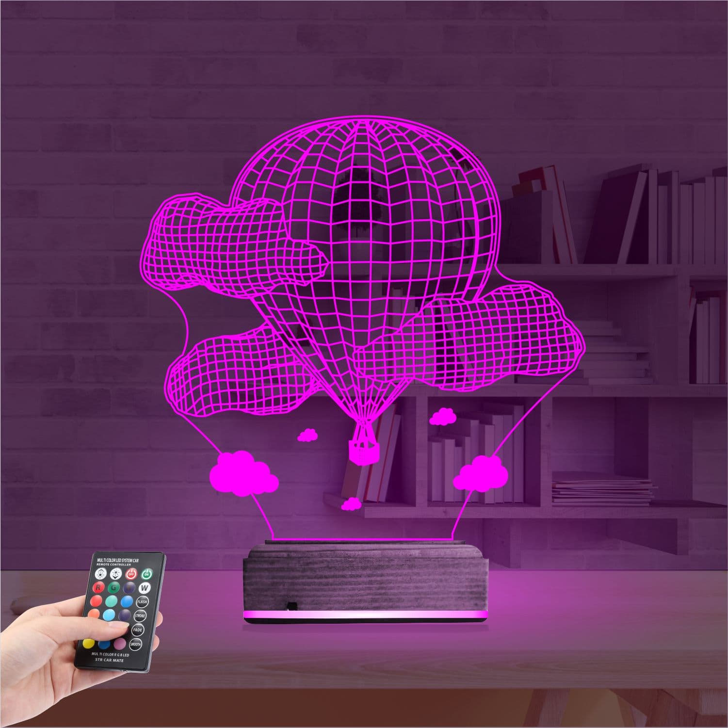 Воздушный шар — 3D LED Ночник | Подарок для мечтателей 4