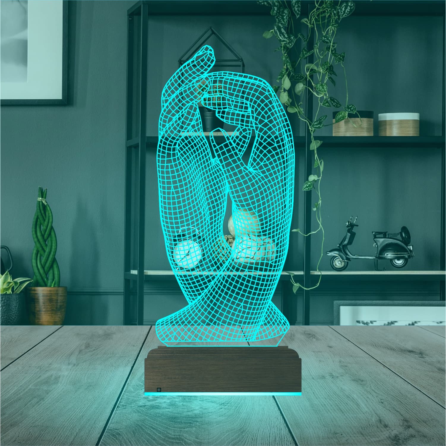 Молящиеся руки — 3D LED Ночник | Душевный подарок 3