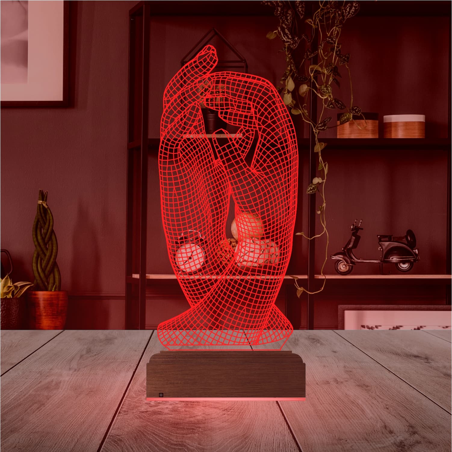 Молящиеся руки — 3D LED Ночник | Душевный подарок 4