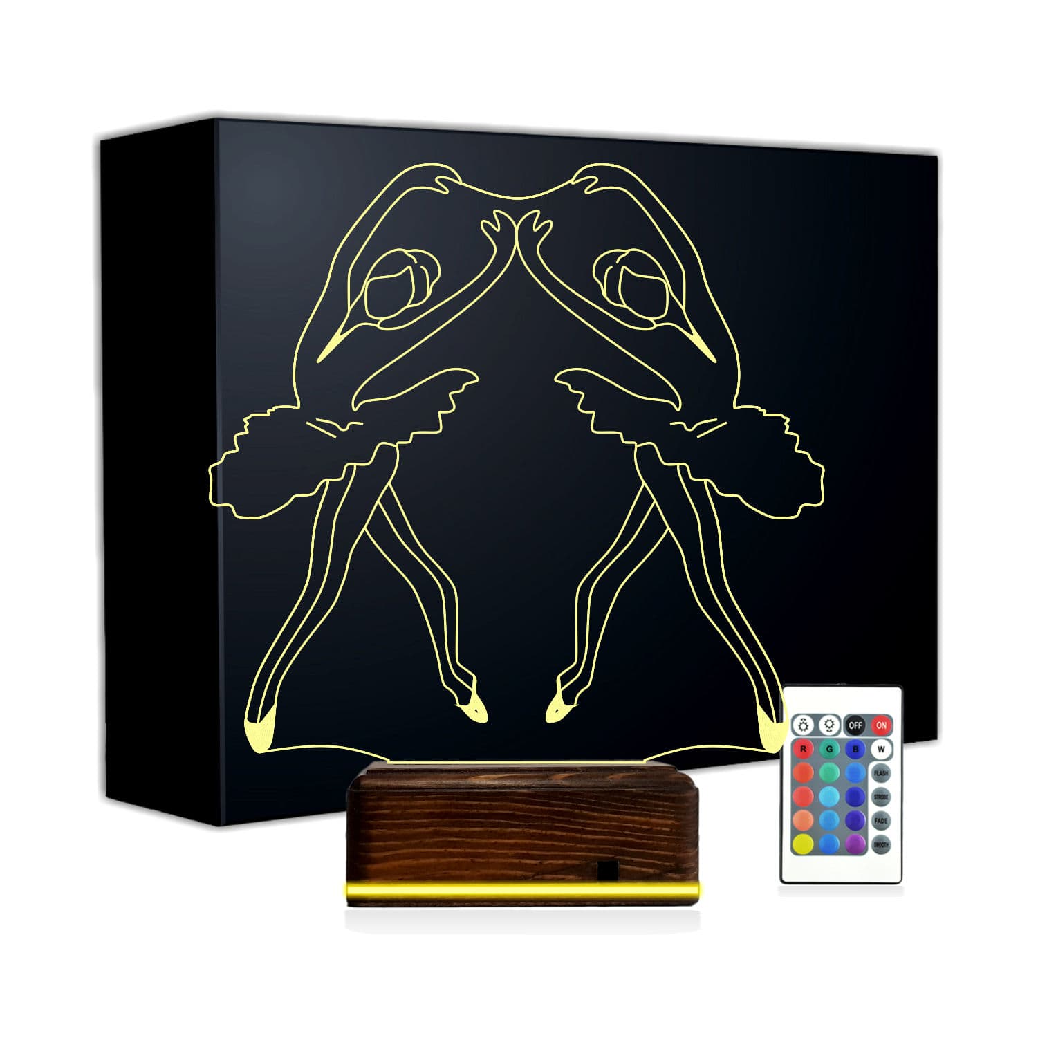 Балерины — 3D LED Ночник | Подарок юной балерине 1