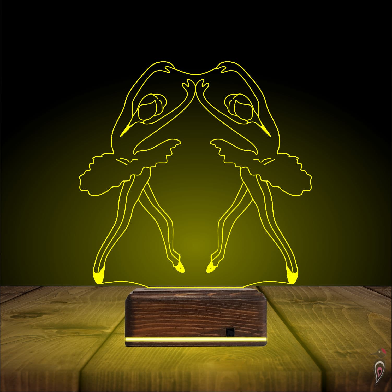 Балерины — 3D LED Ночник | Подарок юной балерине 7